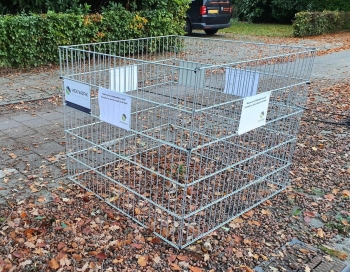 Een bladkorf Een bladkorf