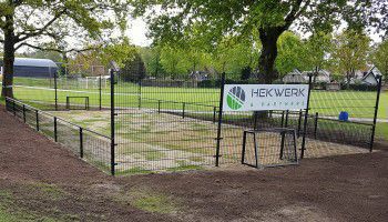 Voetbal Pannakooi Dubbelstaafmat Voetbal Pannakooi Dubbelstaafmat