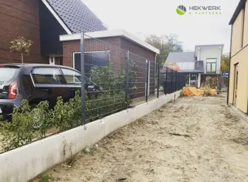 Dubbelstaafmat hekwerk in Amersfoort