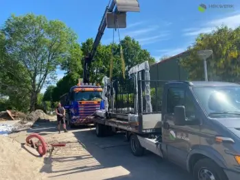 Sierpoort en looppoort geleverd in Amstelveen