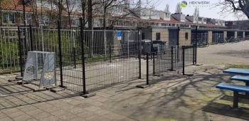 Pannakooi geleverd en gemonteerd in Delft Pannakooi geleverd in Delft voor middelbaar onderwijs