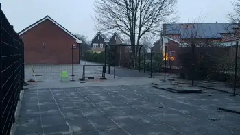 Pannakooi dubbelstaafmat hekwerk geplaatst in Rijssen